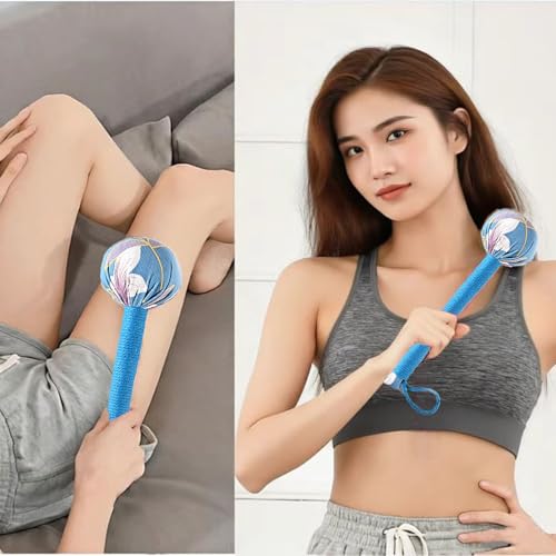 APSWUDR Mugwort Massage Hammer, Massage Tools Back, Shoulder & Body - Handheld Percussion Therapy Tool with US Design Pate...