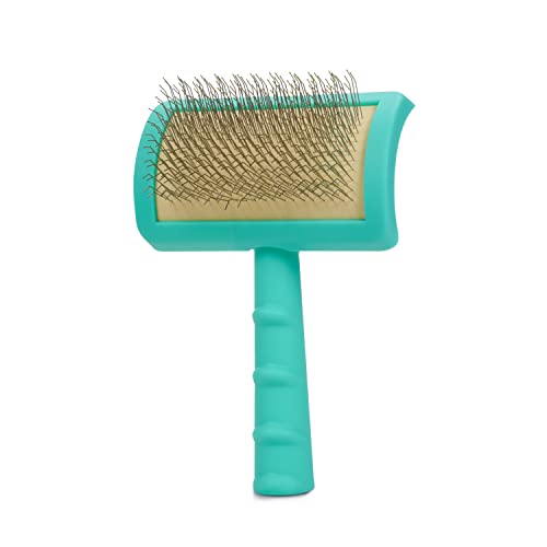 Jelly Pet Universal Slicker Brush for Dogs, Dog Grooming Brush, Remove Tangles and Dead Undercoat, Tuffer Than Tangles, Ma...