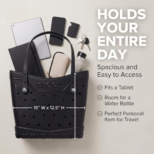 Crocs Classic Medium Tote Bag | Durable | Washable | Waterproof