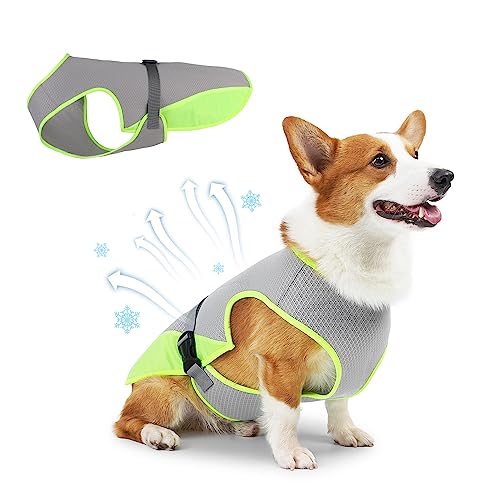 COMFPET Dog Cooling Vest, Lightweight Cooling Vest for Small Dogs (44-66lbs), Adjustable and Comfortable Cooling Jacket - ...