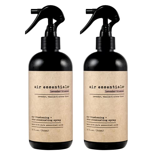 Air Essentials 12 oz Air Freshener & Odor Eliminator Spray - Neutralize Odors from Smoke, Pets, Food & Garbage in Homes, O...