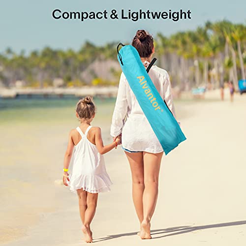 Alvantor® Beach Tent Beach Umbrella Outdoor Sun Shelter Cabana Automatic Instant Pop-Up UPF 50+ Portable Beach Shade Campi...