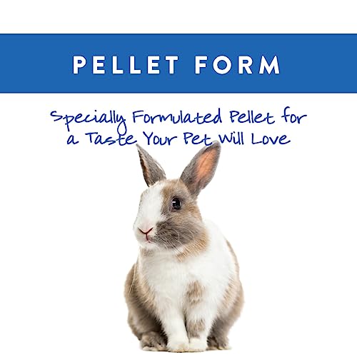 Small World Rabbit Food, Complete Feed, Pelleted Food for Rabbits, Fortified with Essential Vitamins & Minerals for Daily ...