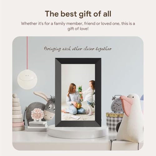 Uhale Digital Picture Frame, 10.1-inch High Definition Touch Screen, 16GB Memory, Digital Photo Frame with Automatic Rotat...
