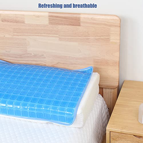 LIANGLIDE Cooling Gel Pillow, Chillow Cooling Pillow, Cooling Pad, Soft Flexible Foldable Cooling Mat, Chillow Pillow Cool...