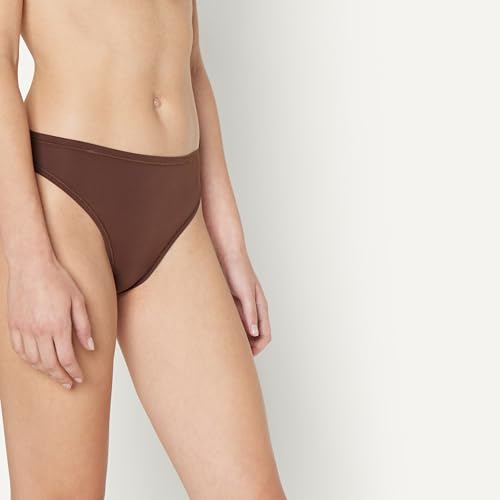 Amazon Essentials Women's Peached Microfiber High Waisted High Leg Panty