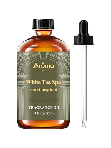 White Tea Spa — A Hotel-Inspired Diffuser Oil, Hotel Diffuser Oil for Diffuser for Home Fragrance Oil for Ultrasonic and W...