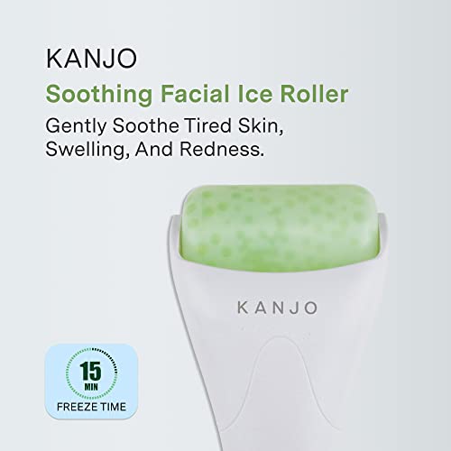 Kanjo Ice Roller for Face & Eye Puffiness Migraine Relief, Ice Face Rollers Facial Massage, Women Skincare Anti Wrinkle Pa...
