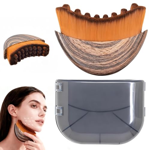 New Lymphatic Contour Face Brush, Lymphatic Drainage Massager for Face，Stay B