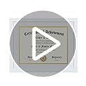 ELSKER&HOME 8.5x11 Certificate Frame - Classic Black Color Frame - Displays Diploma 8.5x11 Inch with Mat - 11x14 Inch With...