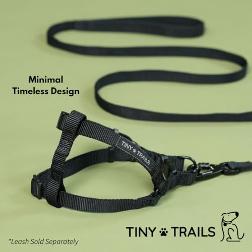 Tiny Trails Step-in Dog Harness for Medium Sized Breeds Adjustable No-Pull Soft Vest, Secure, Lightweight & Comfortable Pr...