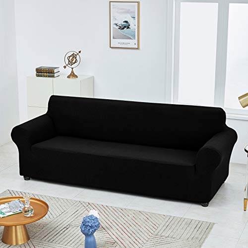 Joccun Stretch Loveseat Couch Cover Slipcover, 1-Piece Sofa Cover for 2 Cushion Couch Spandex Jacquard Washable Furniture ...