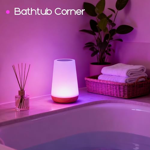 cambk Shower Waterproof Lamp for Bathroom, Rechargeable Mood Light for Inside Shower with Color Changing & Dimmable Bright...