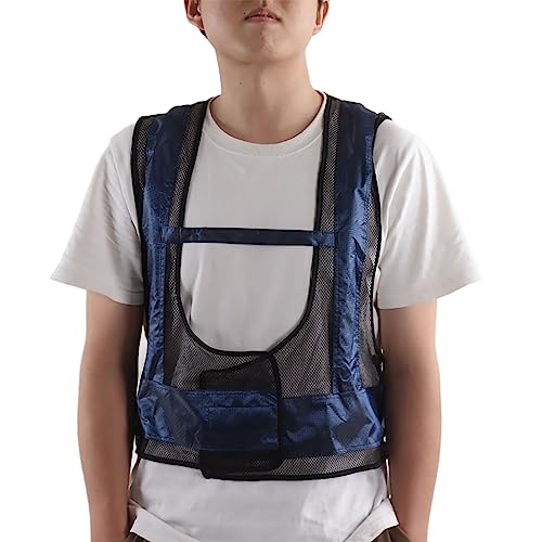 Topyond Air Conditioned Jacket Cooling Vest, Vortex Tube Air Compressor Vest, Adjustable Cooling Fan for Welding, Air-Cool...