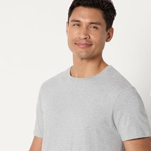 Amazon Essentials Men's Slim Fit Cotton Crew Neck Undershirts