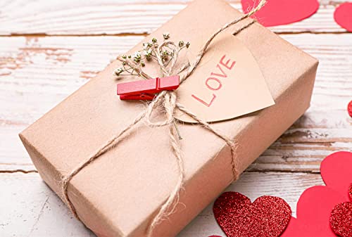 10 Pack Brown Gift Boxes, 9.45x6.5x4 Inches Kraft Paper Boxes with Lids for Valentine's, Birthday party, Wedding, Cupcake ...