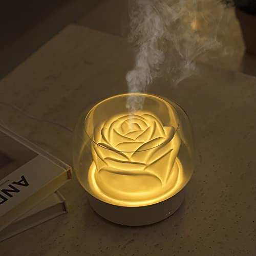 Diffusers for Essential Oils Large Room: SEVEYEE 500ml Aromatherapy Diffuser for Home Bedroom - Big Capacity Running 24 Ho...