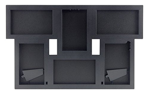 MCS Front-Loading Collage Picture Frame With 6 Openings, 4 x 6, Black (Rectangular)