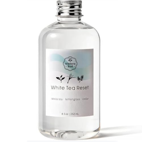White Tea Diffuser Oil Refill(8.5 Fl Oz),Luxury Hotel Collection Diffuser Oil Inspired by Westin,100% Natural for Home&Off...