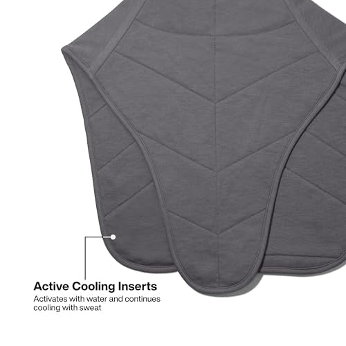 Klein Tools FRCLVST2 Flame-Resistant Cooling Vest, 90-Minute Active Cooling When Wet, Cat 2 Arc Flash, Soft Fabric with Ad...