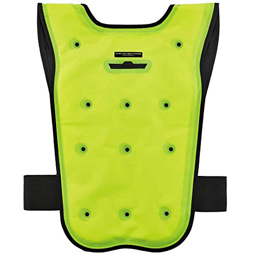Evaporative Cooling Vest, Wearer Stays Cool and Dry, Breathable Comfort, Pull Over Design, Ergodyne Chill-Its 6687