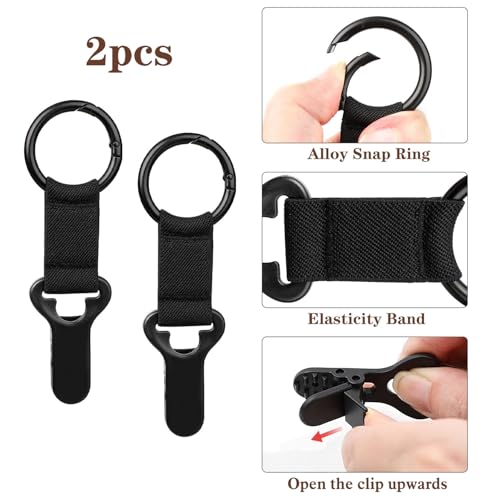 Niveaya Hat Clip for Travel on Bag - 2 Pack, Vacation Beach Cruise Essentials Accessory for Travel Handbag Backpack Luggag...