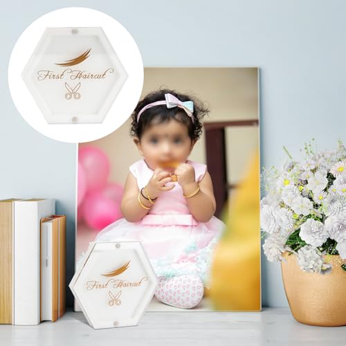 Acrylic Baby's First Keepsake Box, Newborn Essentials Must Haves Memory Box, Baby Memory Souvenir Collection Box, New Pare...