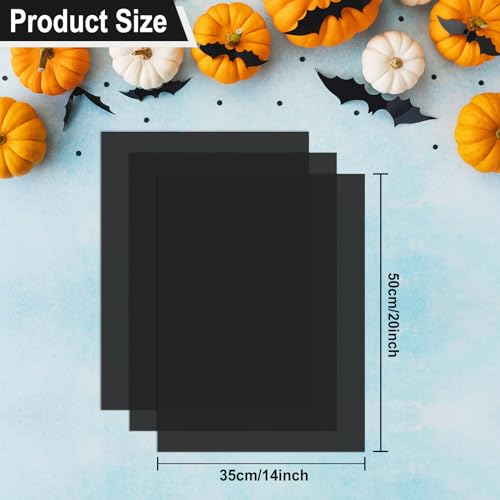 NEBURORA 100 Sheets Black Tissue Paper for Gift Bag 20x14 Inches Wrapping Tissue Paper Bulk Decorative Art Paper for DIY C...