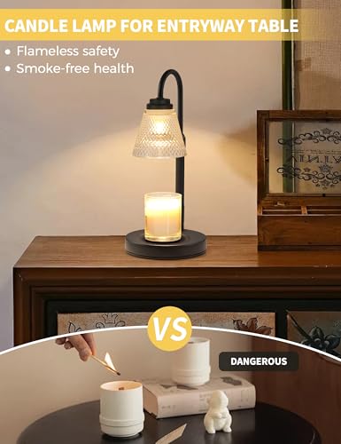 Candle Warmer Lamp with Timer Dimmer, Birthday Gifts for Mom Women Friend Sister, House Warming Gifts, Wax Melt Warmer, Of...
