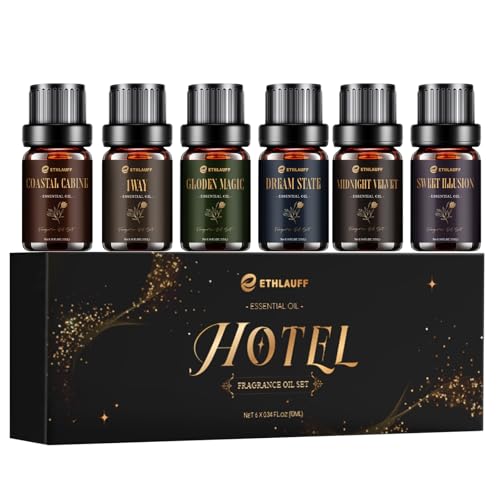 Hotel Diffuser Oils, Hotel Collection Diffuser Oil, Luxury Essential Oil for Diffuser, Soap & Candle Making Scents - 1 Wa...