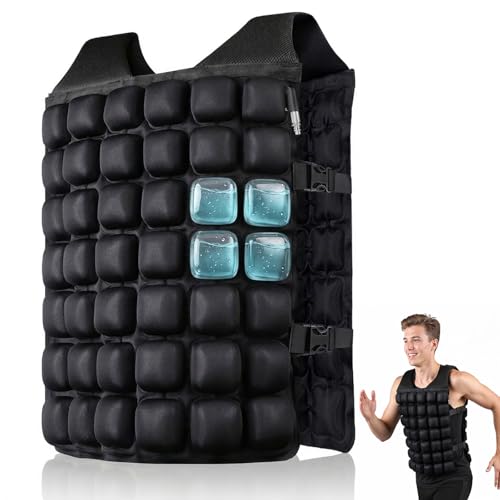 Water-Filled Weighted Vest for Women & Men, 0-23lb Adjustable Weight Vest for Walking, Running, Fitness & Strength Trainin...