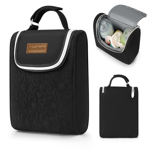 Accmor Breastmilk Cooler Bag, Insulated Baby Bottle Cooler Tote Bags for Nursing Mom Daycare, Portable Breast Milk Cooler ...