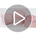 GnFlus White Gift Box Round Gift Boxes with Lids Set of 3 Nesting Gift Boxes for Presents Assorted Sizes Flower Boxes for ...