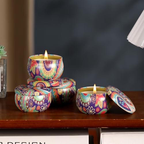 kedtui Scented Candles Gift Set, 16 Pack Aromatherapy Candle, Natural Soy Wax Travel Tin Candles for Home Scented, Ideal f...
