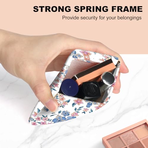 2Pcs PU Leather Small Squeeze Coin Purse Pouch Mini coin Bag Unique And Cute Wallet Cosmetic Bags Change Bag For Women Gir...