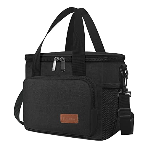 Femuar Reusable Lunch Box for Men/Women - Insulated Lunch Bag Leakproof Lunchbox for Work Office Picnic Beach - Freezable ...