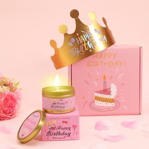 Birthday Gifts for Women Pink Gift Basket Friendship Gift Relaxing Set Best Friend Unique Gift Ideas for Women Gift Box fo...