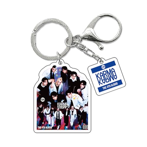 KPOPBP New Album Karma Gift Box Set, Photocards, Laptop Stickers, Keychain, Lanyards and Tape Rolls, Gift for SKZ Boys and...