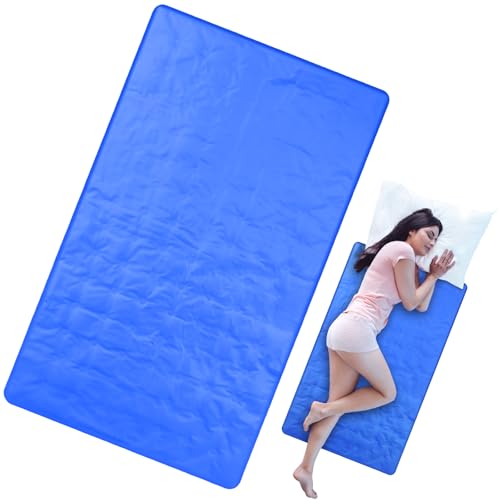 Drydiet Cooling Pad Mat for Sleep Cooling Mattress Pad Gel for Bed, Relieve Pain, Summer Hot Flashes, Adult, Pets, No Wate...