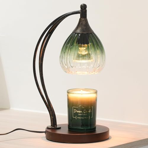 Candle Warmer Lamp with Timer and Dimmer - Electric Melter for Scented Jar Candles - Housewarming, New Home Decor, Valenti...