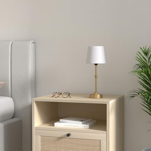O’Bright Seraph - Cordless LED Table Lamp with Dimmer, Built-in Rechargeable Battery, 3-Level Brightness, Patio Table Lam...