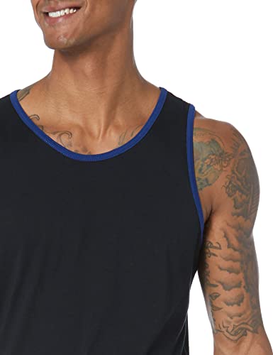 Amazon Essentials Men's Active Quick Dry Tech Stretch Moisture Wicking Lightweight Gym Tank Top