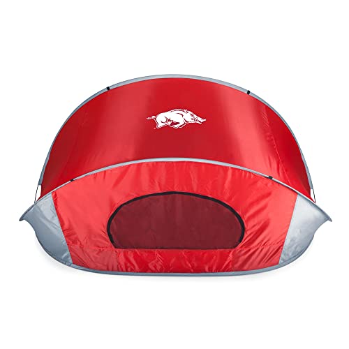 PICNIC TIME NCAA Georgia Tech Yellow Jackets Manta Portable Beach Tent, Pop Up Tent, Beach Sun Shelter Pop Up, (Gray with ...