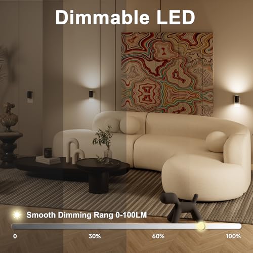 NIORSUN Night Lights Plug into Wall, Dimmable with 3 Color Modes & Auto On/Off Sensor, Ultra-Slim Nightlight for Hallway, ...