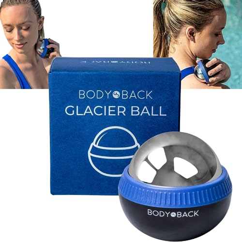 Body Back Glacier Ball - Cryosphere Therapy Massage Roller Ball, Ice Roller Ball, Cold Ball for Plantar Fasciitis Relief w...