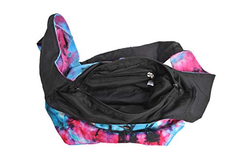 THE COLLECTION ROYAL Graphic Crossbody Bag for Women, Boho Purse, Boho Bag, Hippie Bag, Hippie Purse, Cloth Purse for Women