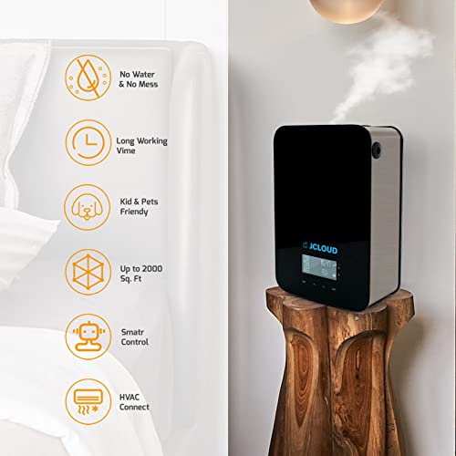 JCLOUD Upgrade Smart Scent Air Machine for Home, Cold Air Technology Waterless Essential Oil Diffuser | Cover Up to 2000 S...
