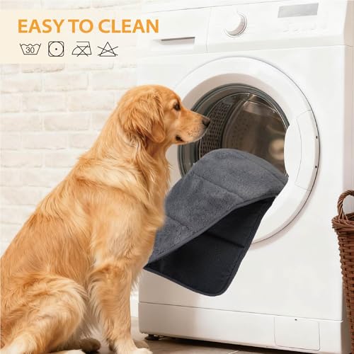 ZAKAPAWS Dog Crate Pad for Small Dogs - 24x18 Memory Foam Dog Bed, Washable & Anti-Slip Dog Bed Mat, Ultra Soft Kennel Pad...