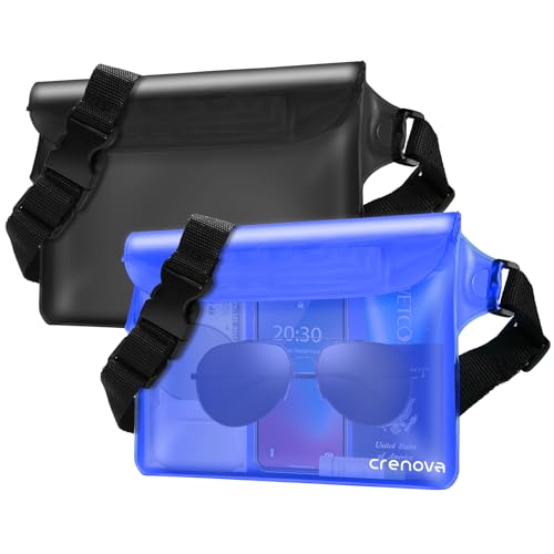 Waterproof Bag Fanny Packs for Women, Cruise Vacation Essentials Waterproof Pouch for Phone Passport Purse, Floating Dry B...