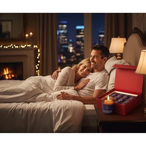 Hecate Magic Mall Scented Candles Gift Set – 12 Premium Soy Wax Jar Candles | Luxury Fragrance, Long Burning, Ideal for Ho...